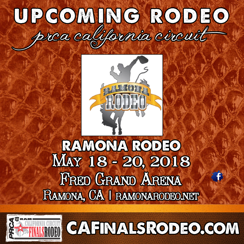 RODEO Ramona Rodeo RAM PRCA California Circuit Finals Rodeo