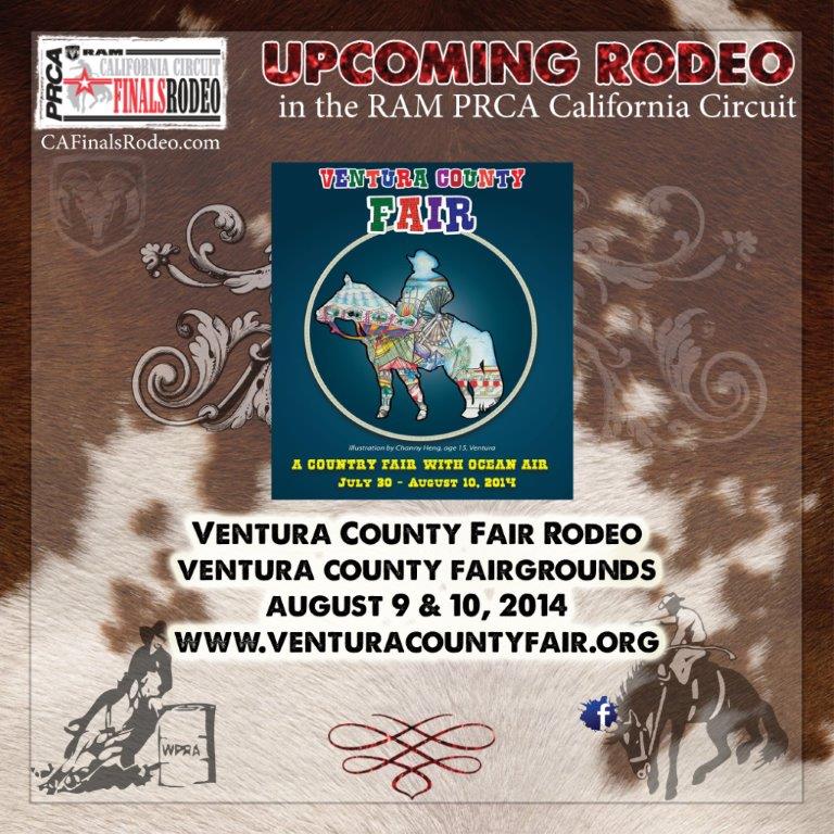 PRCA California Circuit Rodeo Action this weekend at the Ventura County