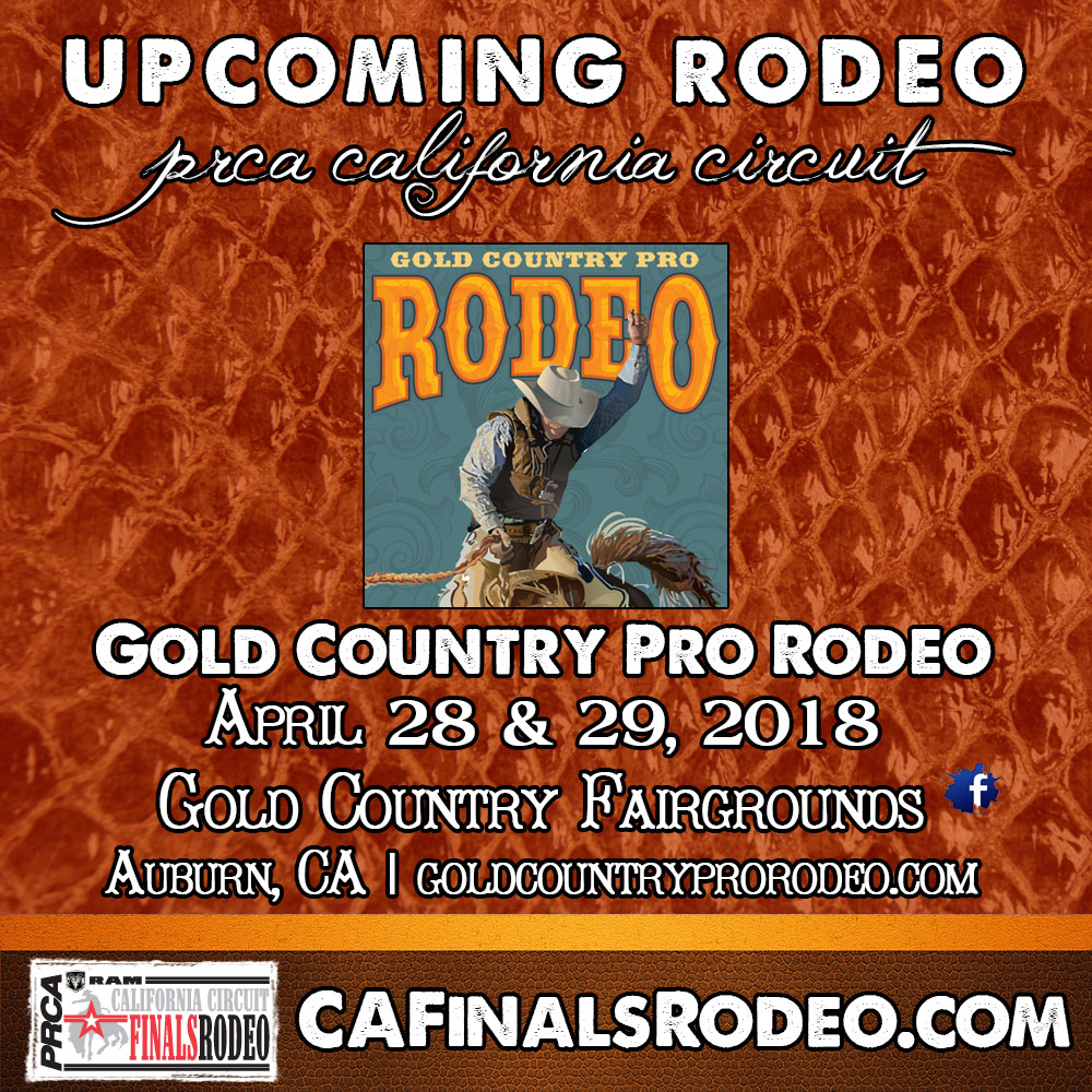RODEO Gold Country Rodeo RAM PRCA California Circuit Finals