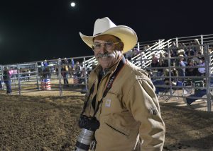 PRCA Photographer Gene Hyder (photo by srn)