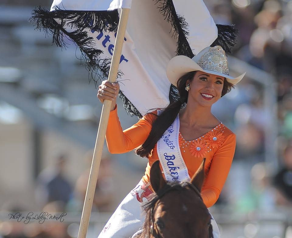 Cat Gulizia - 2013 Miss Stampede Days Rodeo Queen Bakersfield (Photo by Libby Wendt)