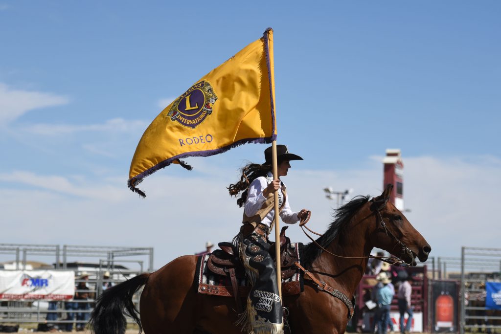 Miss Woodlake Lions Rodeo 2016, Morgan Moisi (photo by srn)