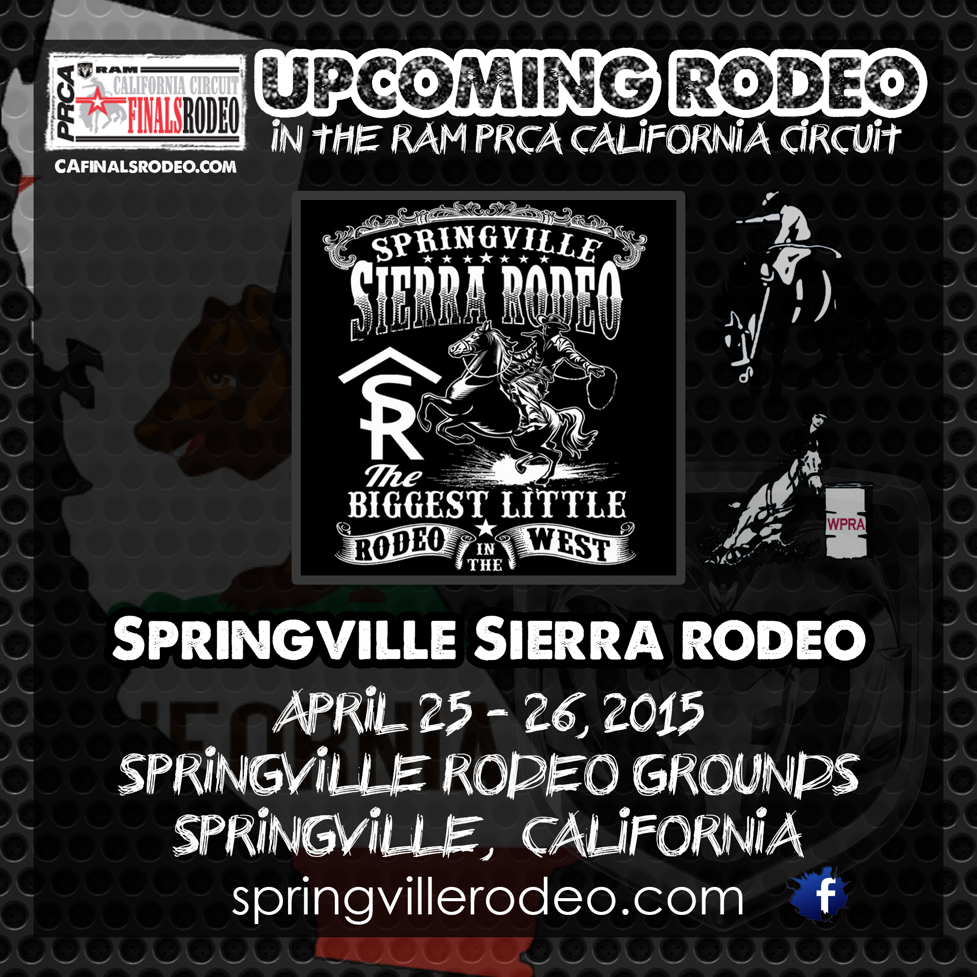 67th Annual Springville Sierra Rodeo The Biggest Little Rodeo in the