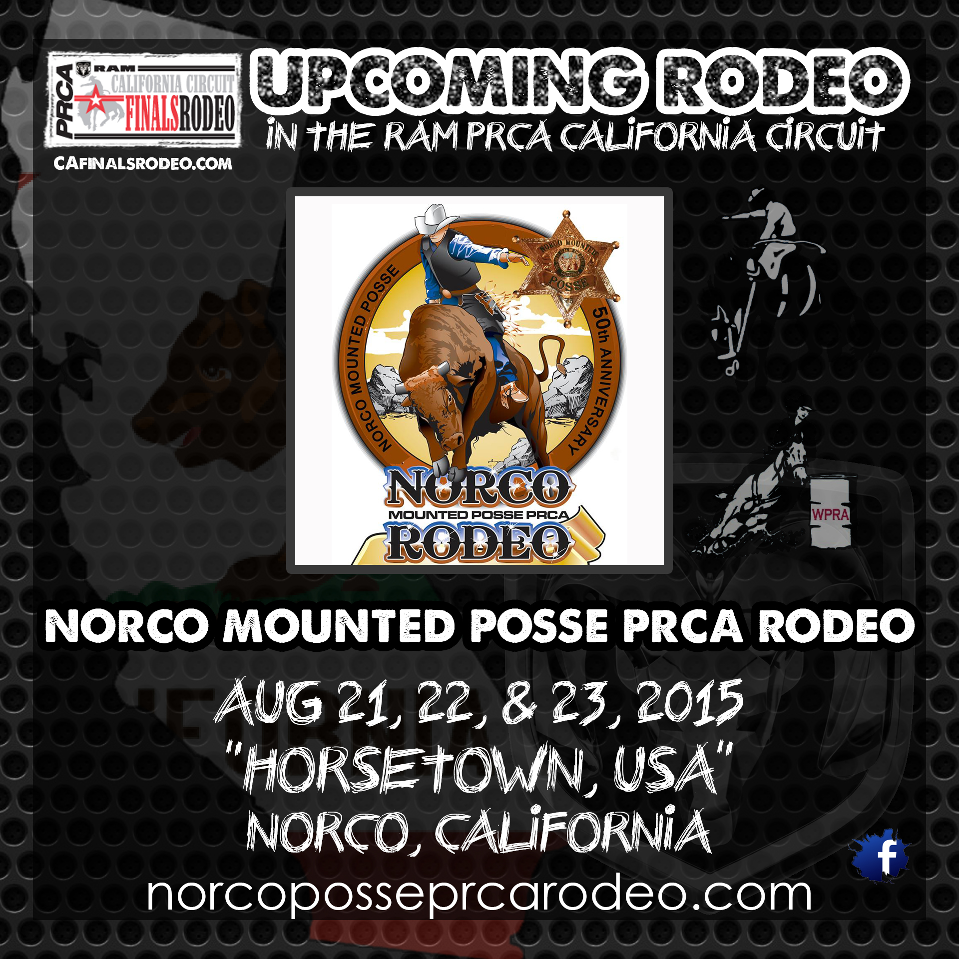 31st Annual Norco Mounted Posse PRCA Rodeo starts tonight in “Horsetown